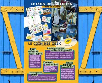 LA POSTE • PLV • PANNEAU