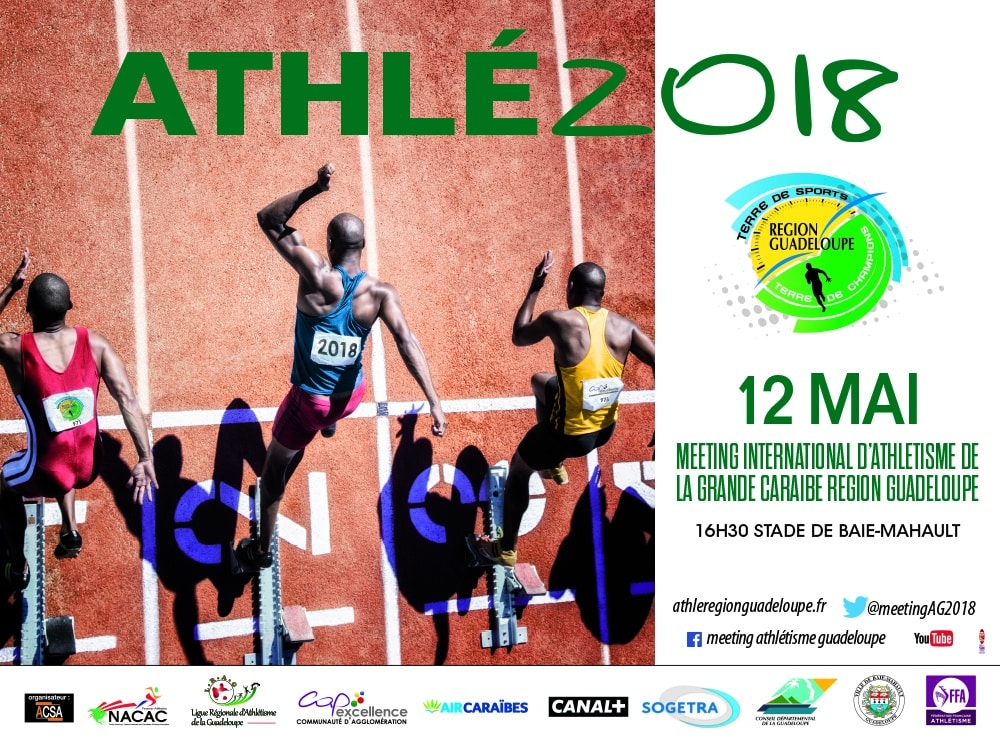 AFFICHE 4X3 GRAND PRIX ATHLETISME 2018