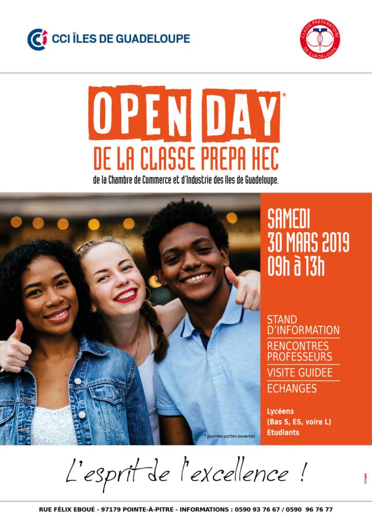 AFFICHE A3 OPEN DAY PREPA HEC CCI