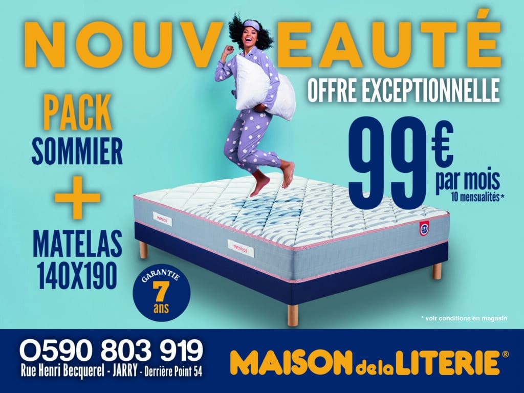 4×3 maison literie