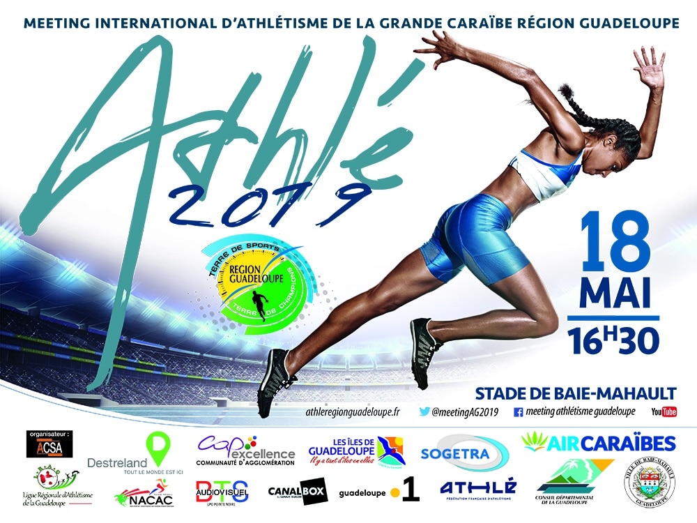AFFICHE 4X3 GRAND PRIX ATHLETISME 2019