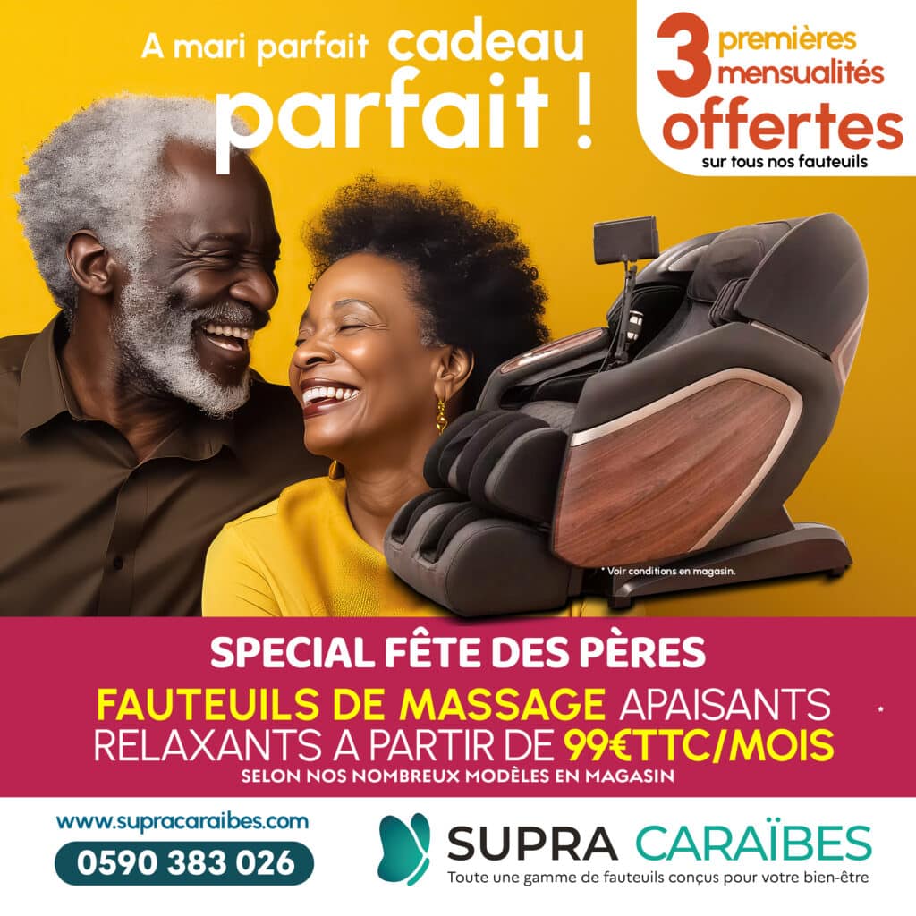 PUBLICITE 1080X1080 RESEAUX SOCIAUX • SUPRA CARAIBES FETE DES PERES